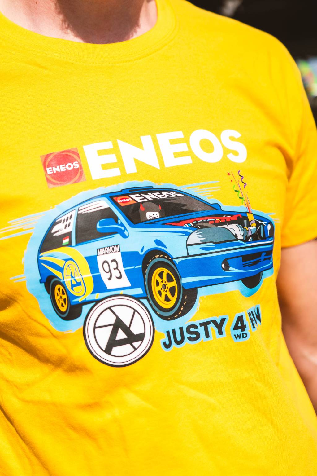 Justy 4 Fun Póló Sárga