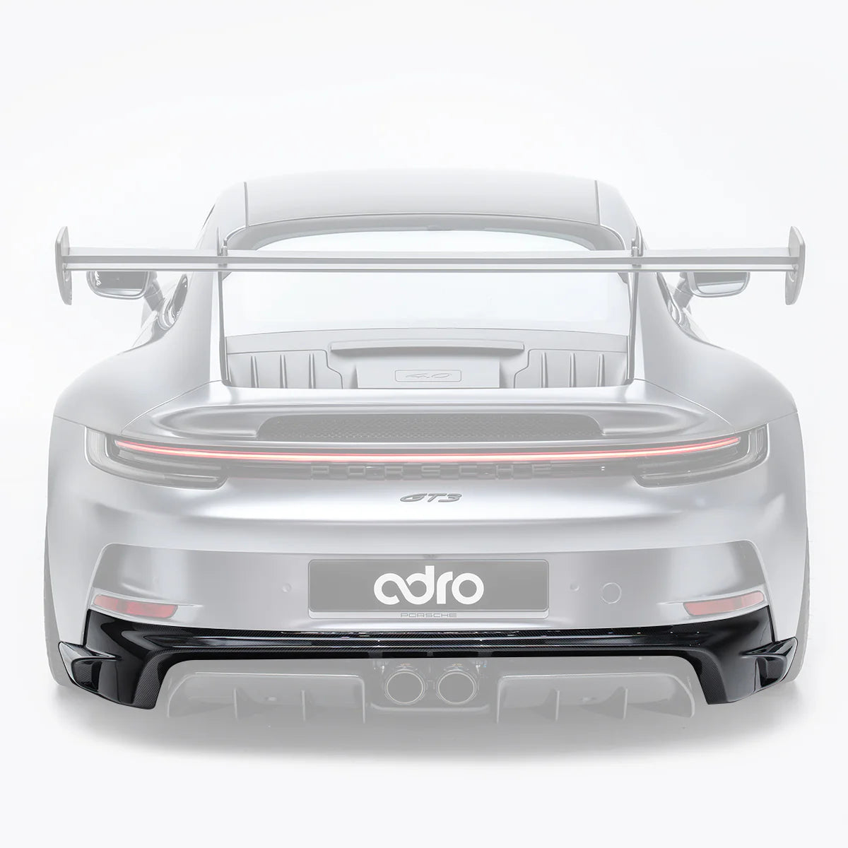 PORSCHE 992.1 GT3 Hátsó Diffúzor és lökhárító panel