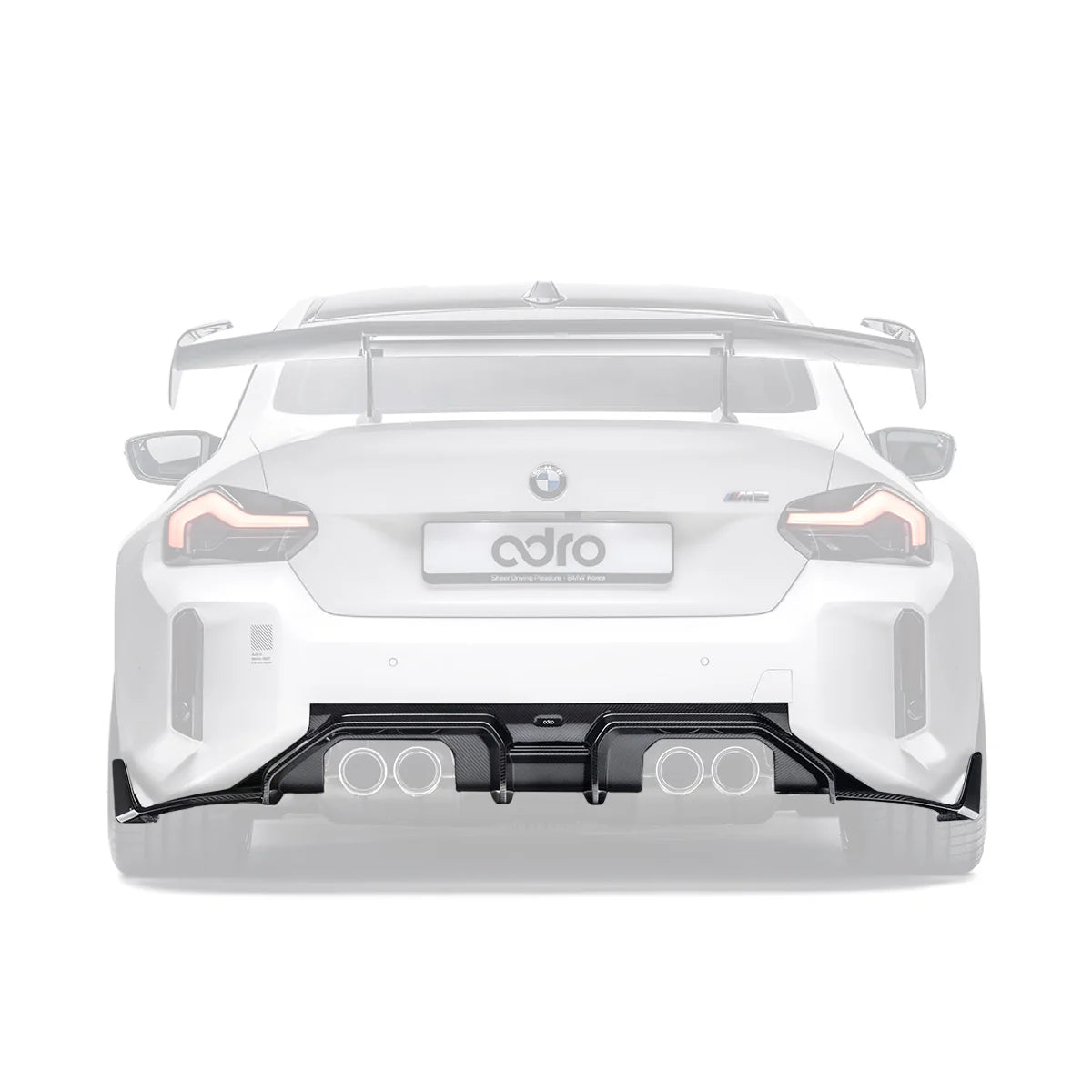 BMW G87 M2 CARBON Diffúzor