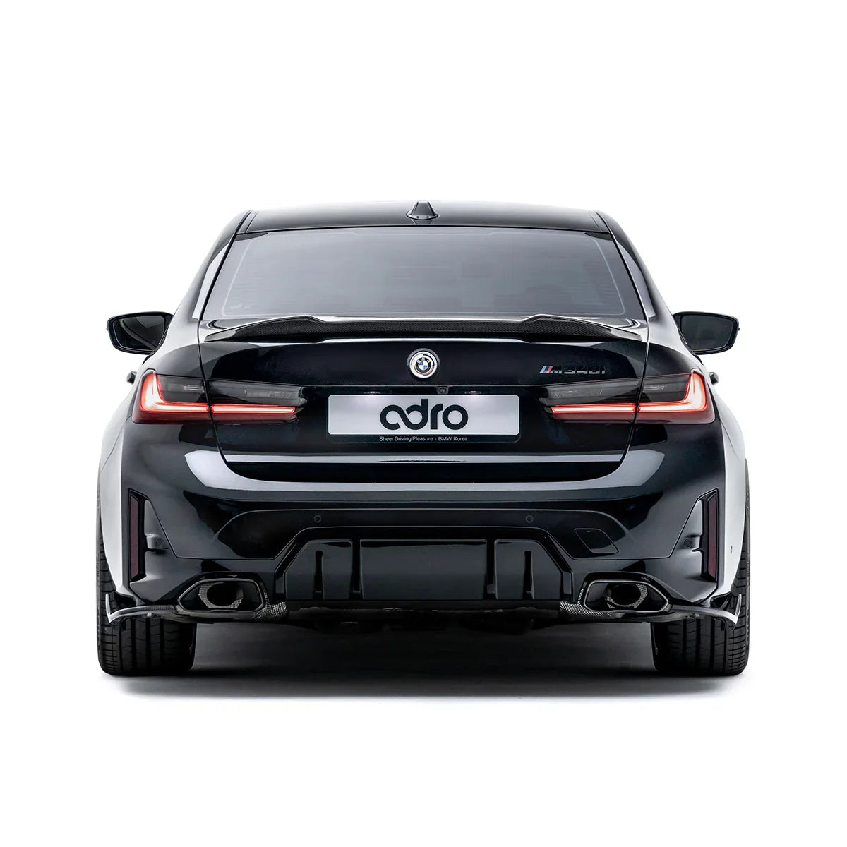 G20 M340i LCI CARBON  Hátsó oldalsó szárny