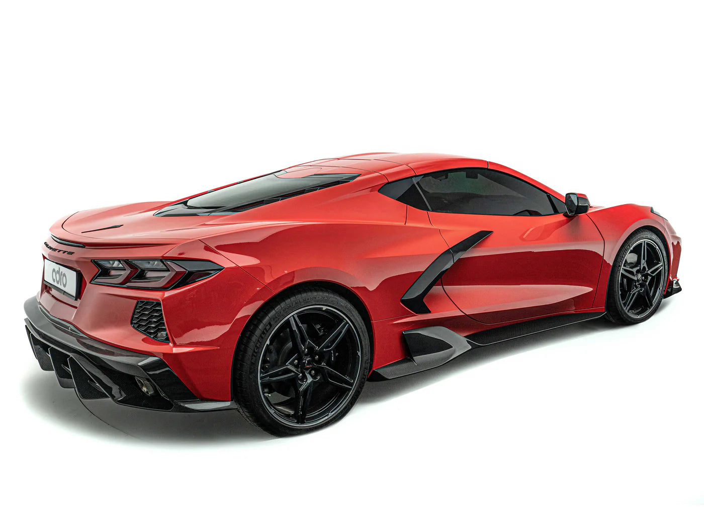 CORVETTE C8 Carbon Diffúzor