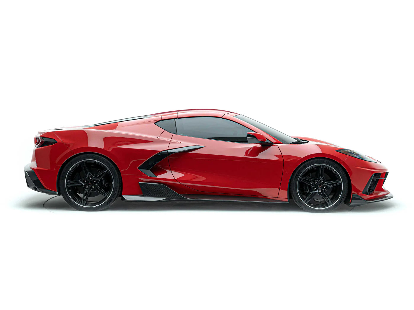 CORVETTE C8 PREPREG CARBON Oldal spoiler