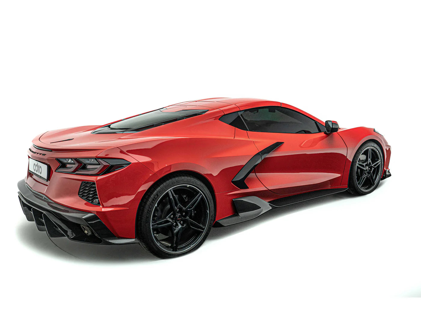 CORVETTE C8 PREPREG CARBON Oldal spoiler