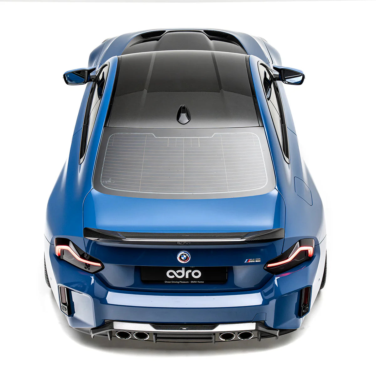 BMW G87 M2 CARBON Hátsó DIFFUSOR V2