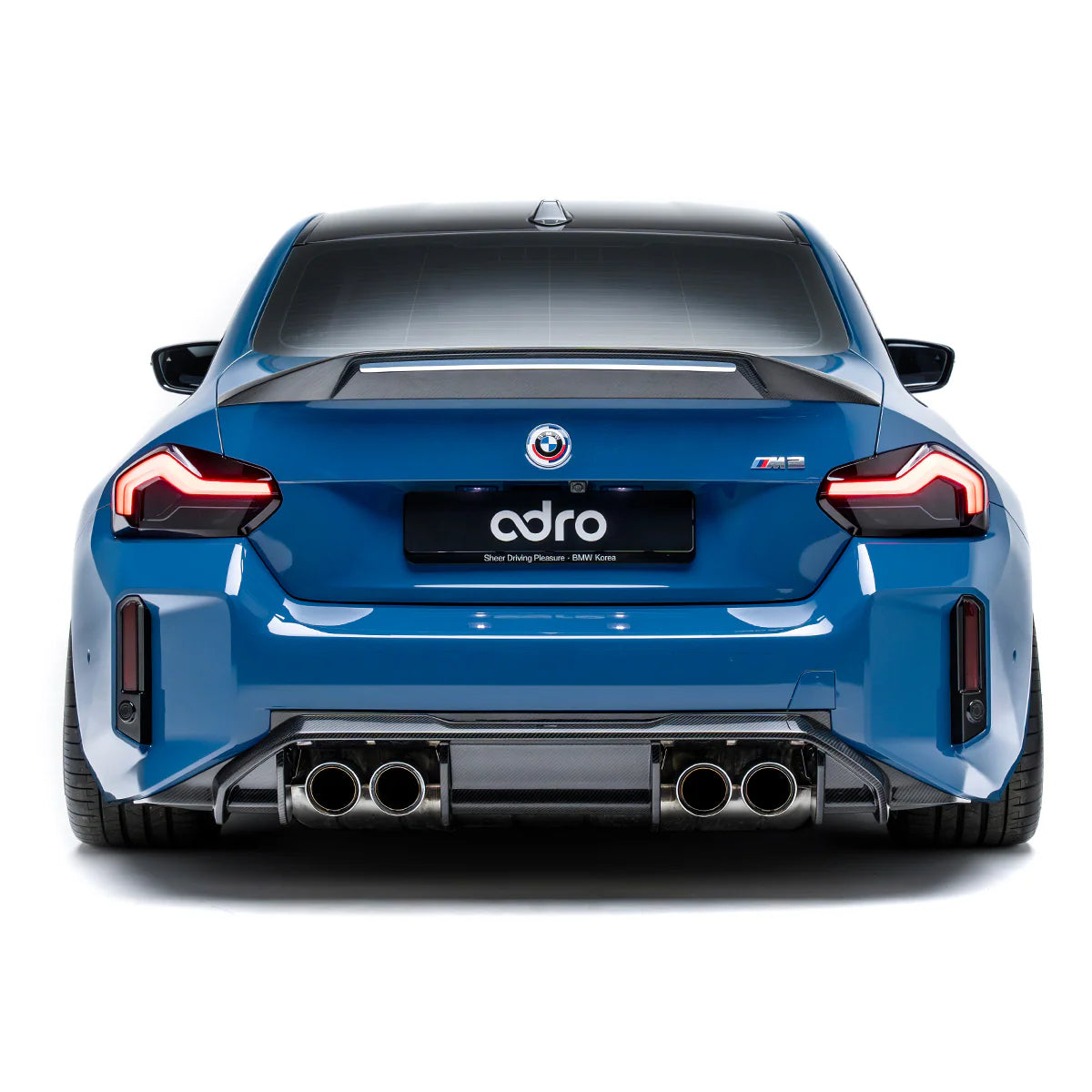 BMW G87 M2 CARBON Hátsó DIFFUSOR V2