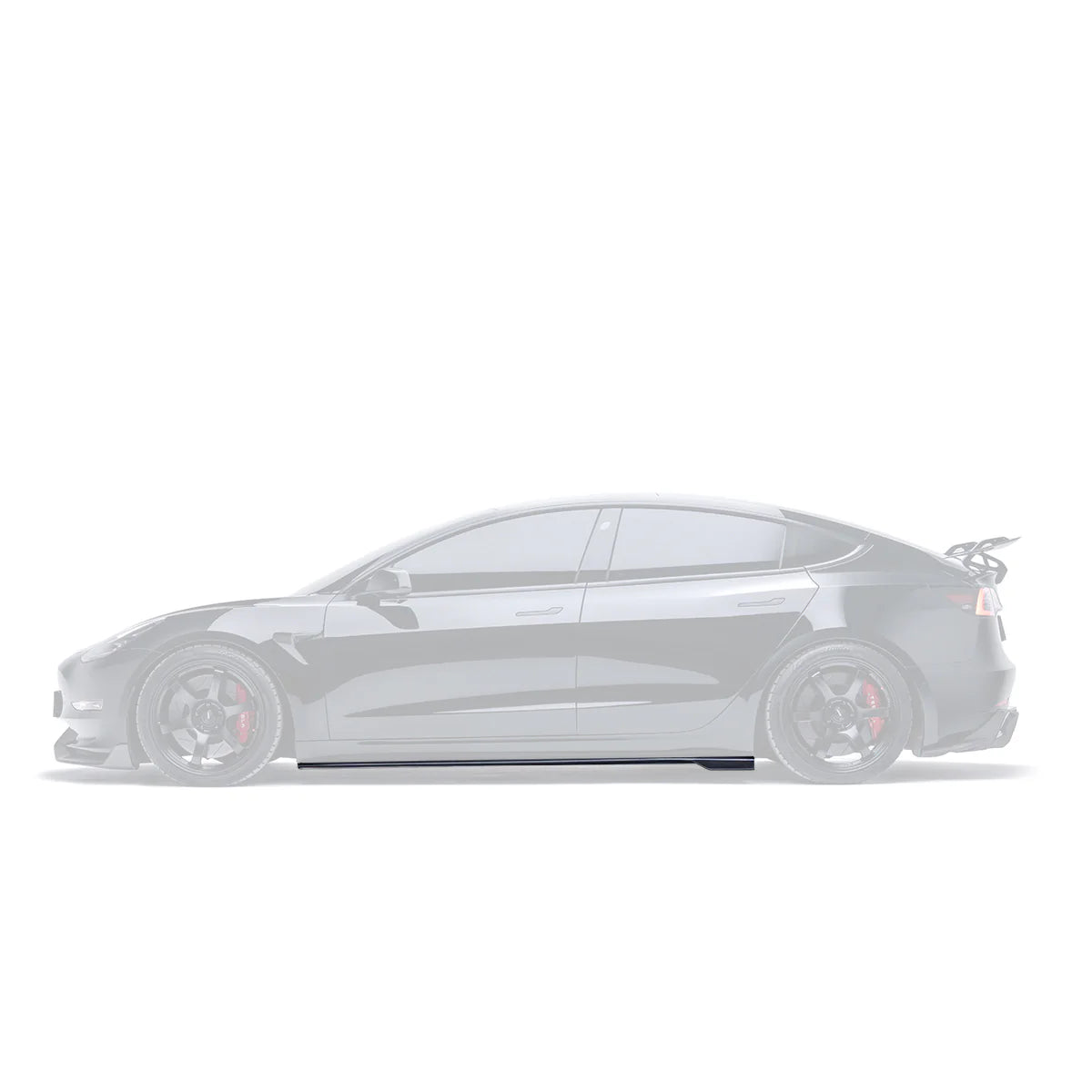 TESLA MODEL 3 CARBON Oldal Spoiler V2